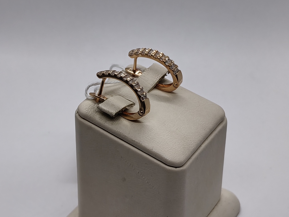 СЕРЬГИ БРИЛЛИАНТ (Au 585)