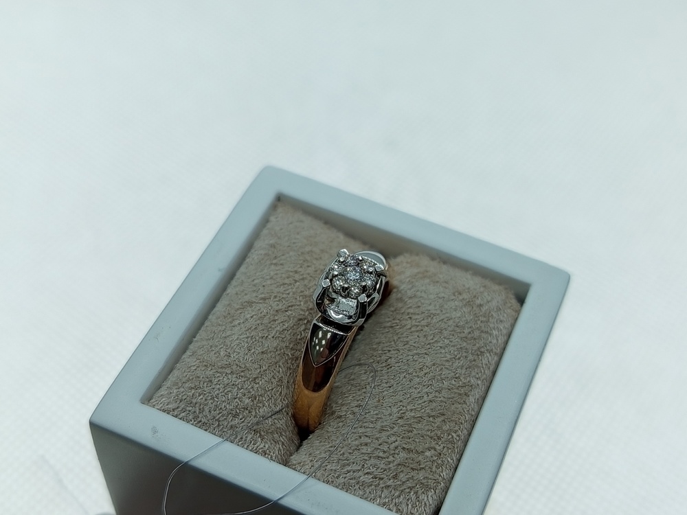 КОЛЬЦО БРИЛЛИАНТ (Au 585)