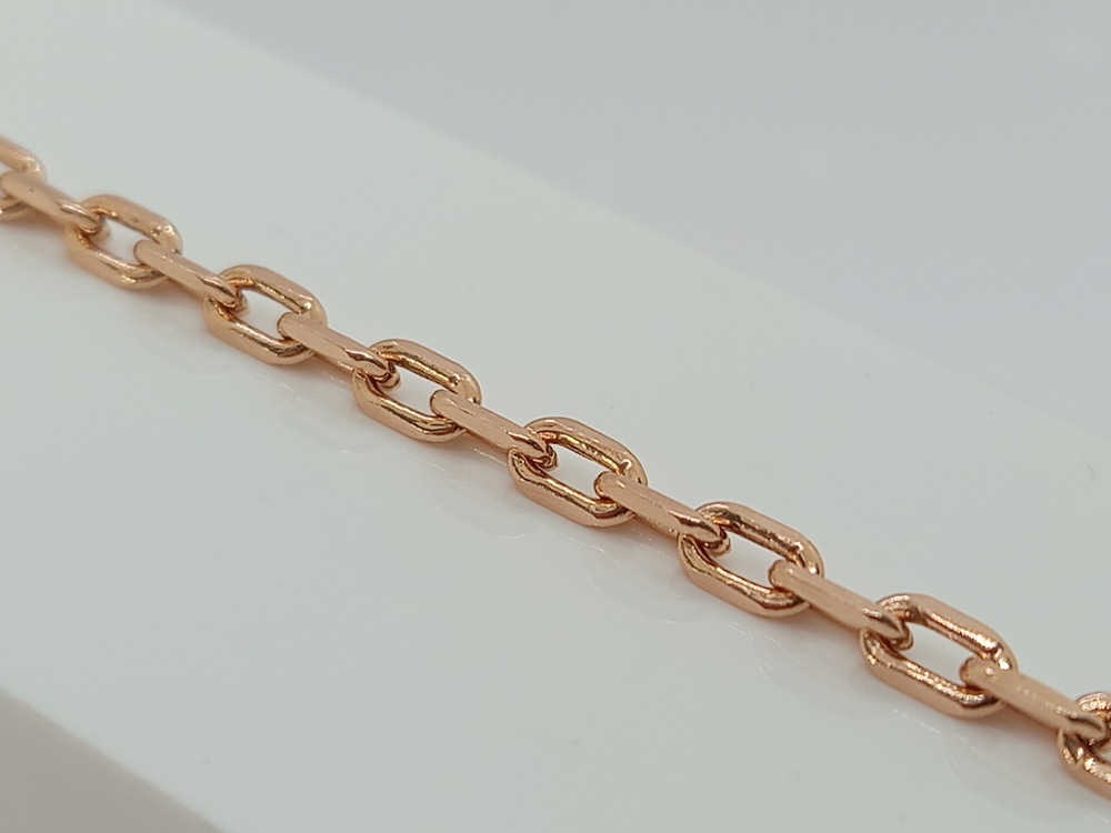 620712023 БРАСЛЕТ ПУСТОТЕЛЫЙ Якорное (Au 585)