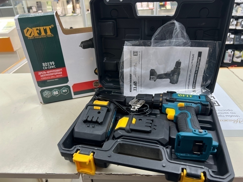 Шуруповерт FIT 80013