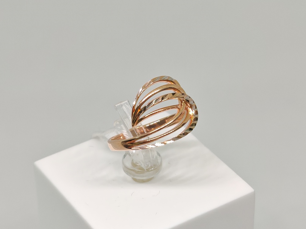 КОЛБКМ585 КОЛЬЦО БЕЗ КАМНЯ (Au 585)