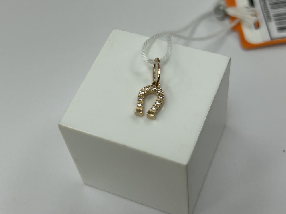 ПОДКМИ585 ПОДВЕСКА С КАМНЯМИ (Au 585)