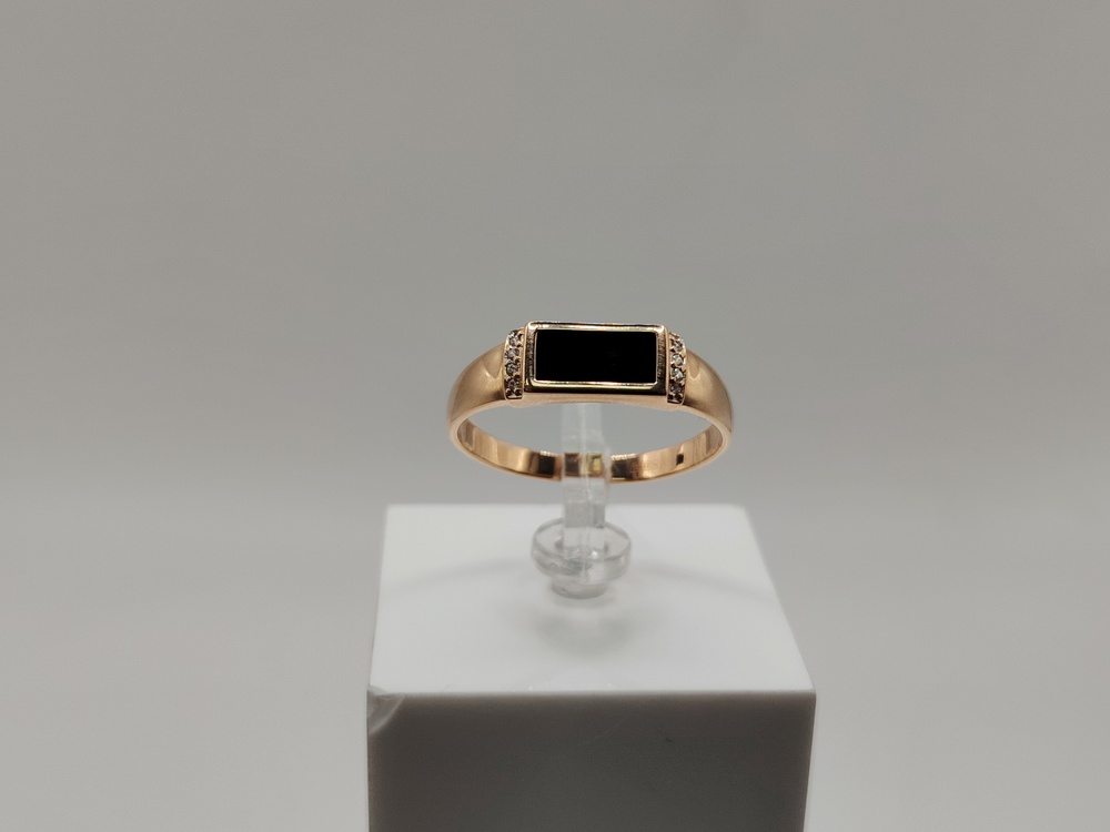 ПЕЧКМИ585 ПЕЧАТКА С КАМНЯМИ (Au 585)