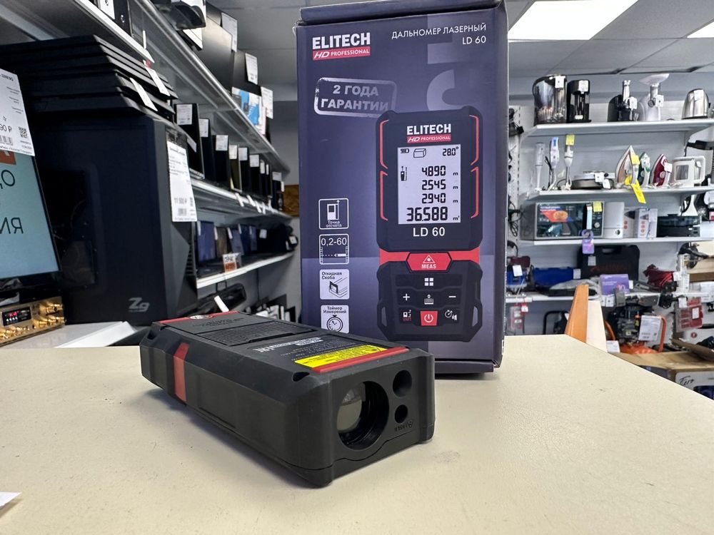 Дальномер ELITECH LD 80 HD