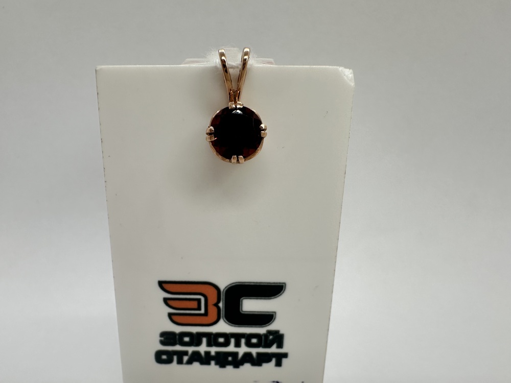 ПОДКМ585 ПОДВЕСКА С КАМНЕМ (Au 585)