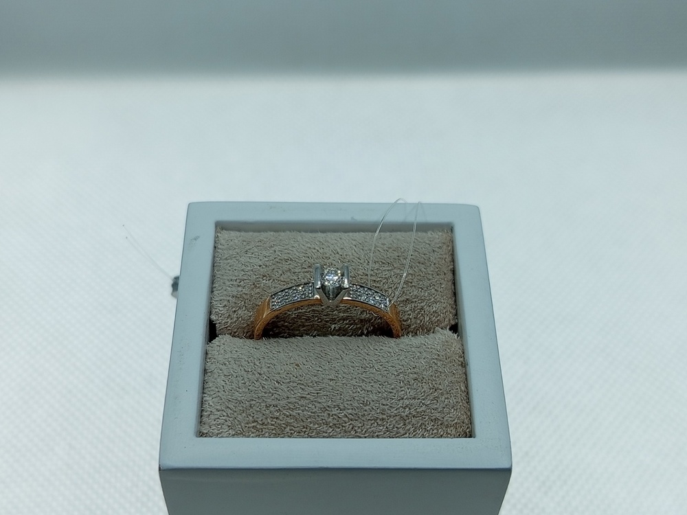 КОЛЬЦО БРИЛЛИАНТ (Au 585)