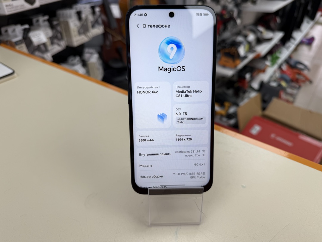 Смартфон Honor X6C 6/128
