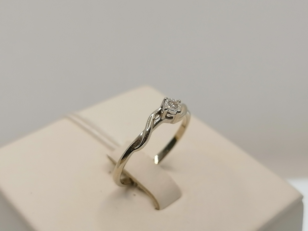 КОЛЬЦО БРИЛЛИАНТ Au 585