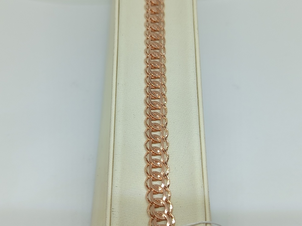 БРАСЛЕТ ПОЛНОВЕСНЫЙ Питон (Au 585)