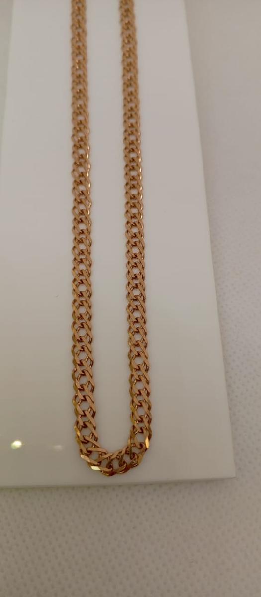 ЦЕПЬ ПОЛНОВЕСНАЯ Ромб двойной (Au 585)