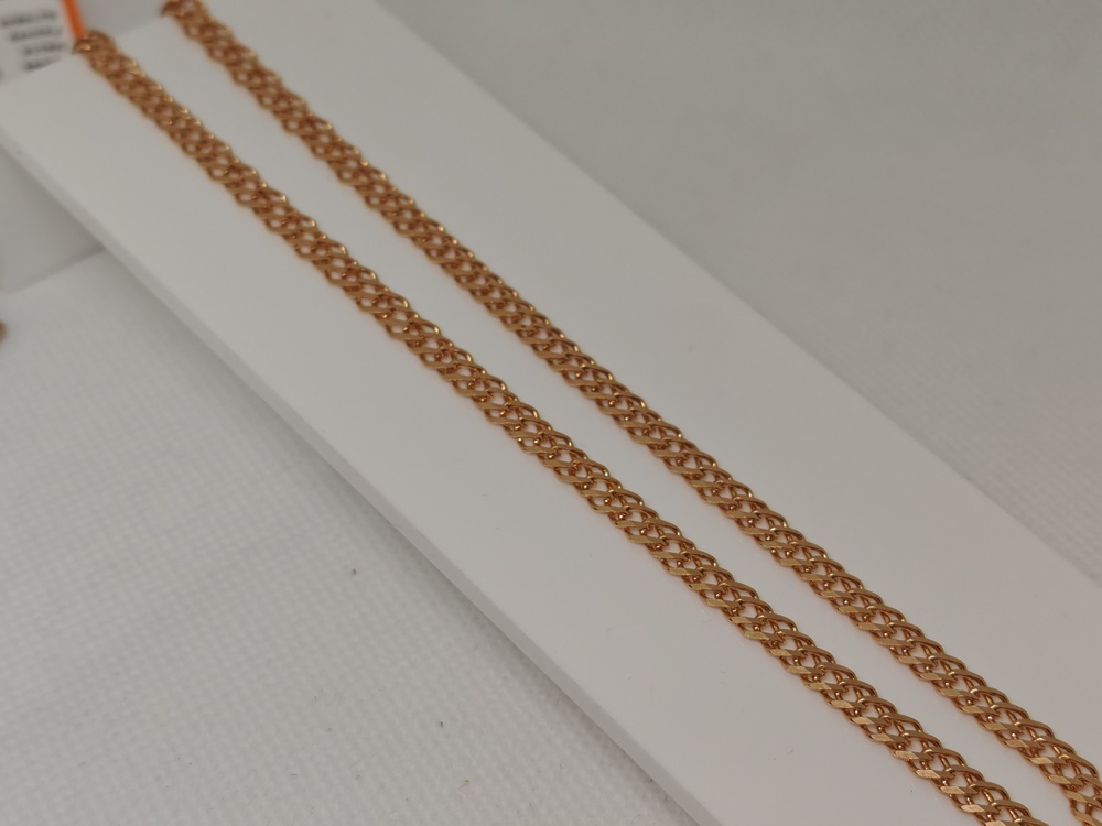 ЦЛР2585 ЦЕПЬ ПОЛНОВЕСНАЯ Ромб двойной (Au 585)