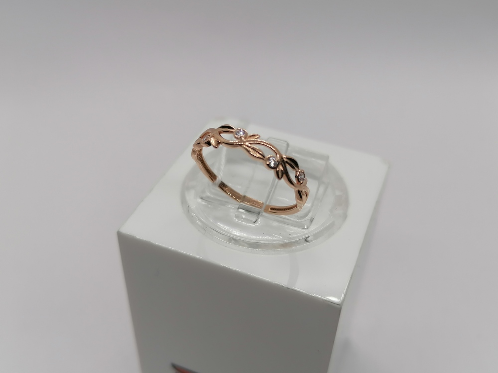 КОЛКМИ585 КОЛЬЦО С КАМНЯМИ (Au 585)