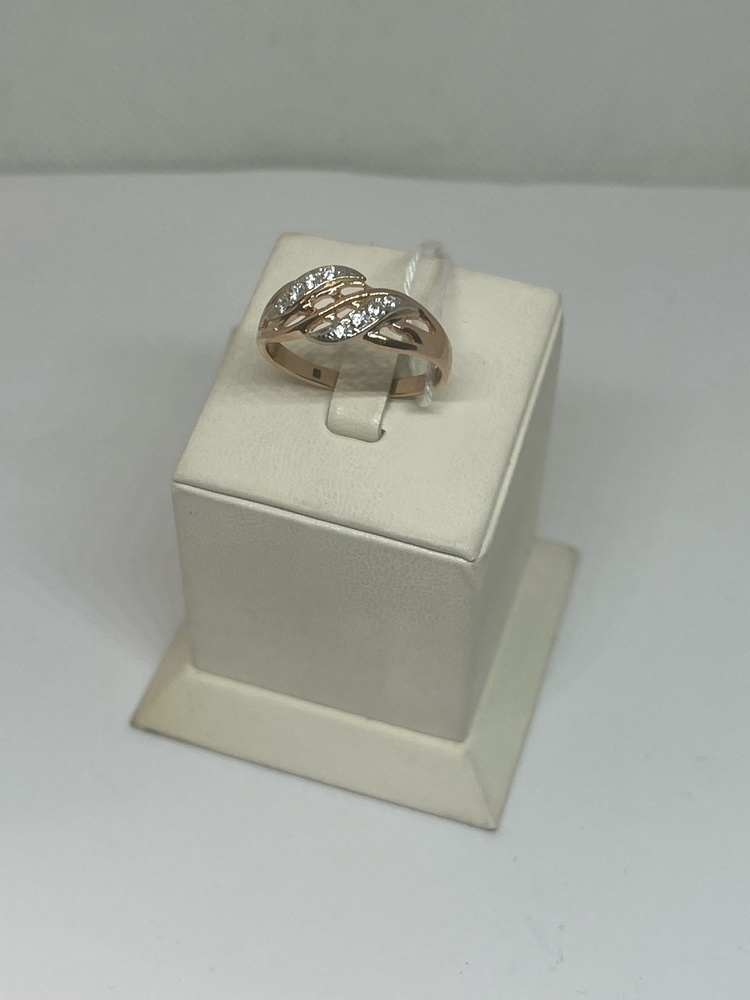 КОЛКМИ585 КОЛЬЦО С КАМНЯМИ (Au 585)