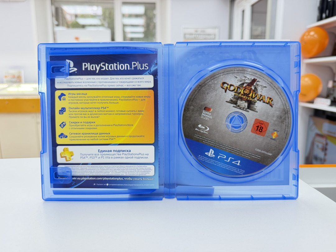 Игра Playstation 4 God Of War Обновленная Версия