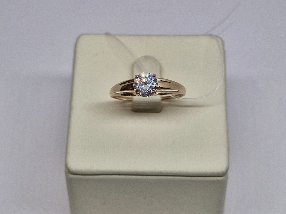 КОЛЬЦО С КАМНЕМ (Au 585)