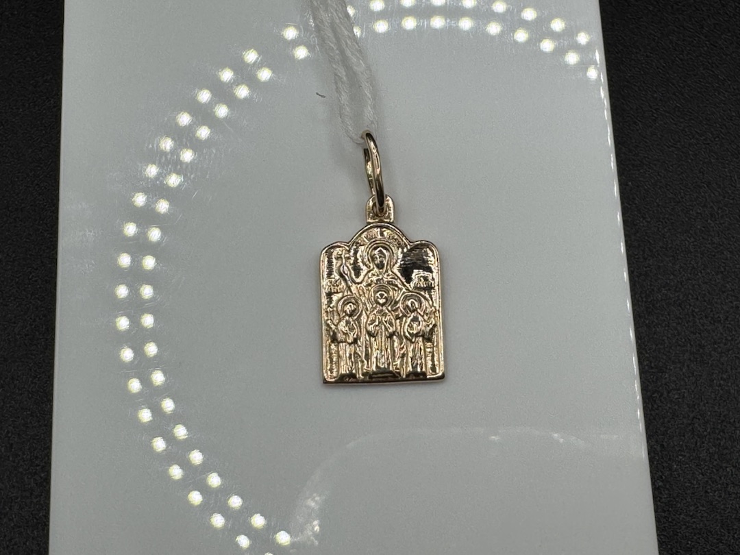 ПОДВЕСКА ИКОНА БЕЗ КАМНЯ (Au 585)