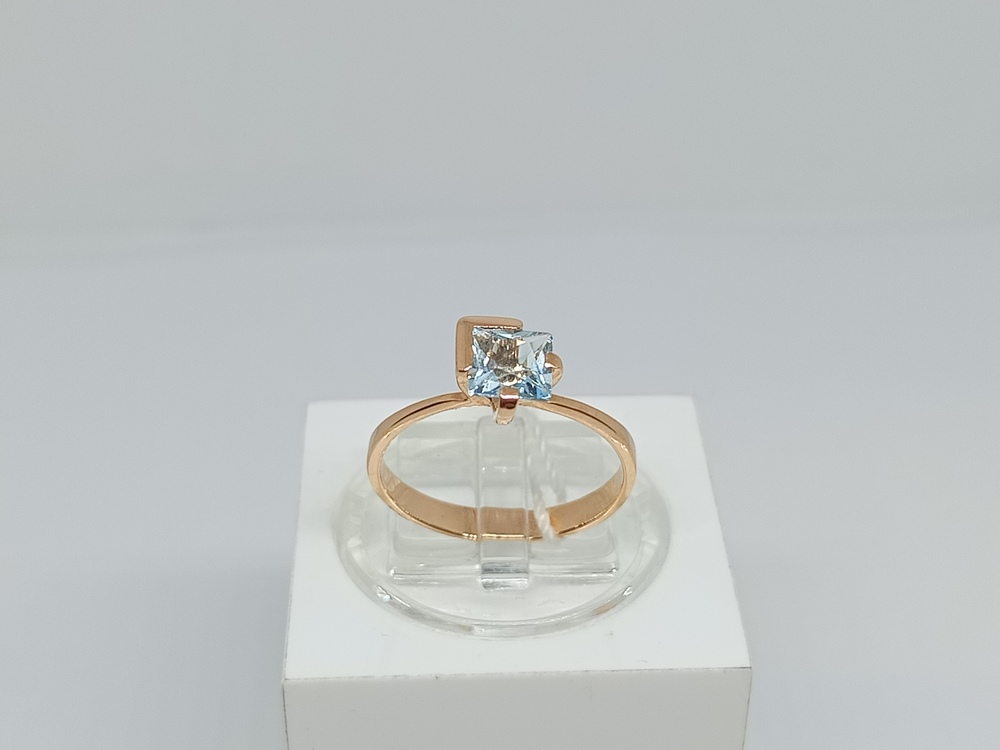 КОЛКМ585 КОЛЬЦО С КАМНЕМ (Au 585)