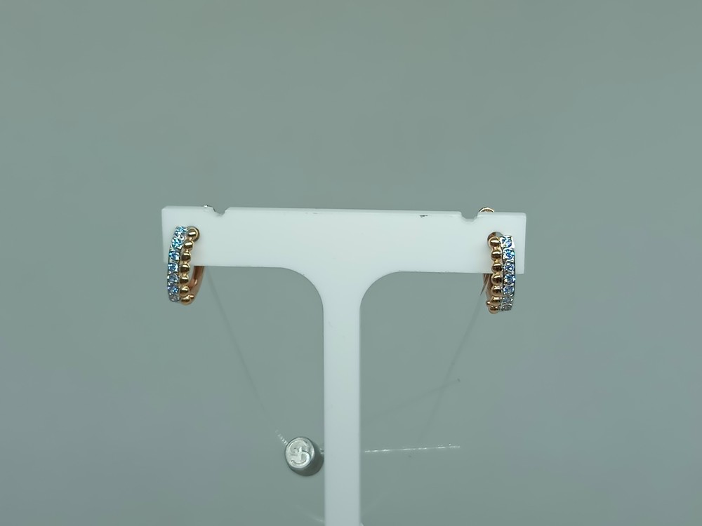 СЕРЬГИ С КАМНЯМИ (Au 585)