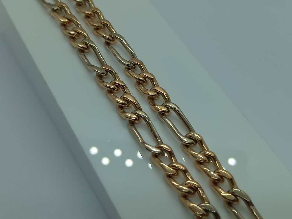 ЦЛФК585 ЦЕПЬ ПОЛНОВЕСНАЯ Фигаро(картье) (Au 585)