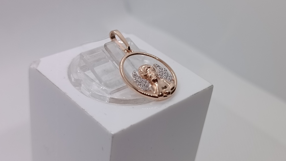 ПОДВЕСКА С КАМНЯМИ (Au 585)