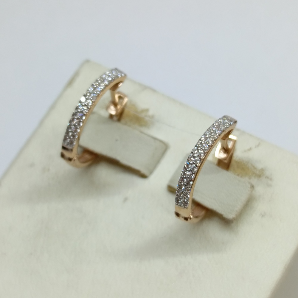 СЕРЬГИ С КАМНЯМИ (Au 585)