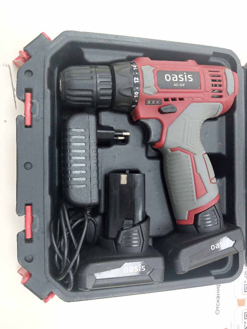 Шуруповерт Oasis AS-14V