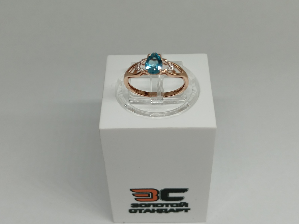 КОЛКМИ585 КОЛЬЦО С КАМНЯМИ (Au 585)