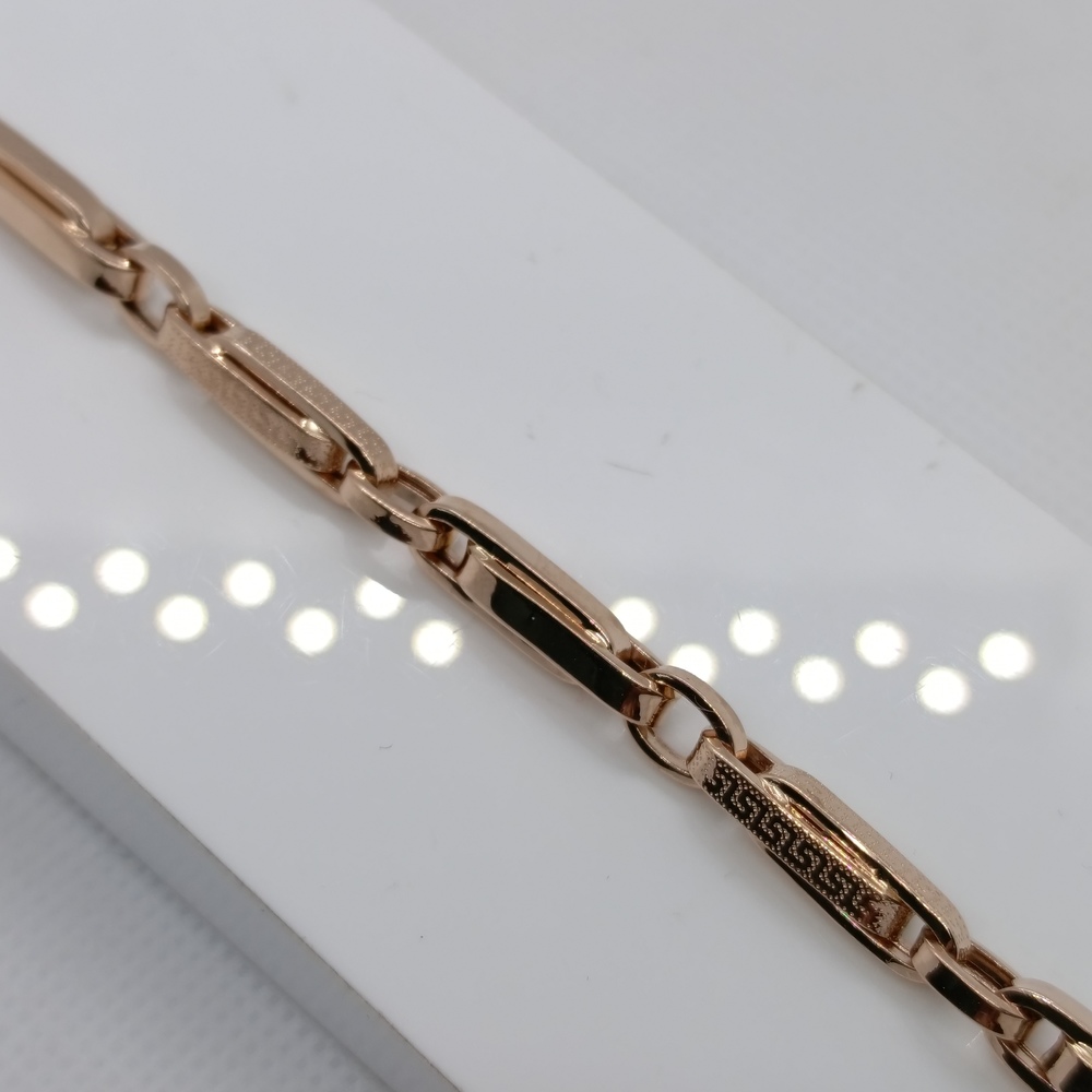 БРАСЛЕТ ПУСТОТЕЛЫЙ Фантазия (Au 585)