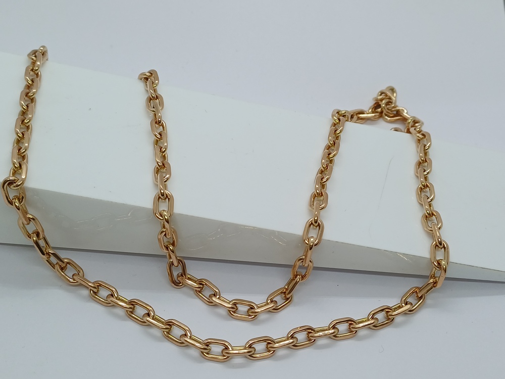 ЦЕПЬ ПОЛНОВЕСНАЯ Якорное (Au 585)