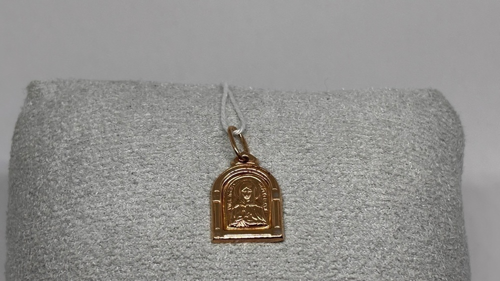 ПОДИБК585 ПОДВЕСКА ИКОНА БЕЗ КАМНЯ (Au 585)