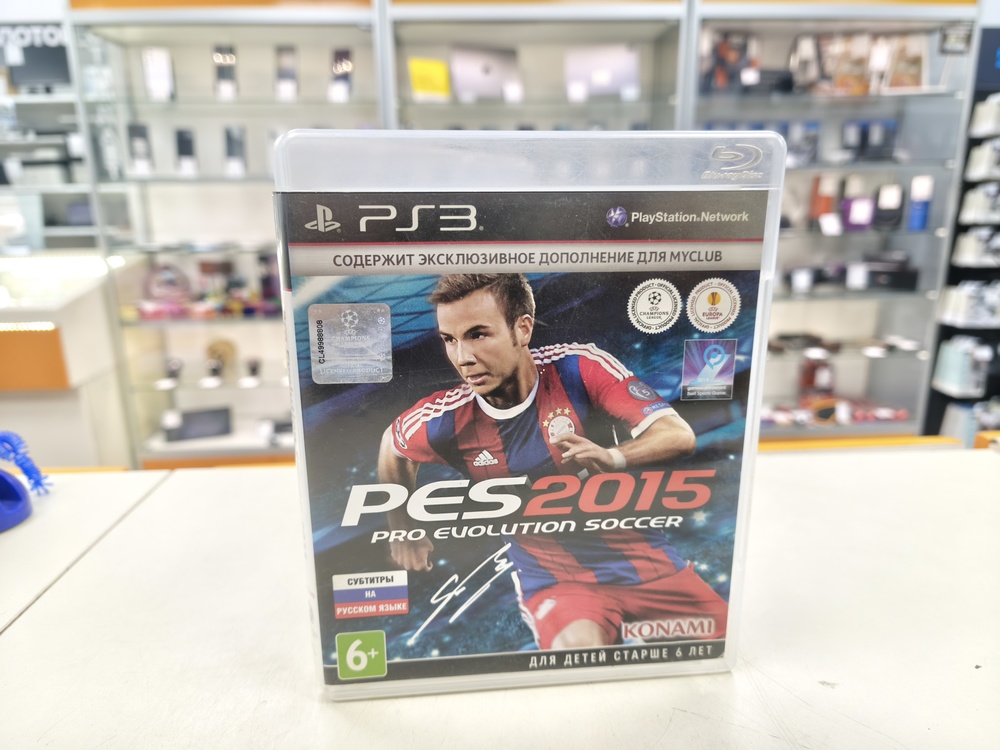 Игра Playstation 3 Pro Evolution Soccer 2015