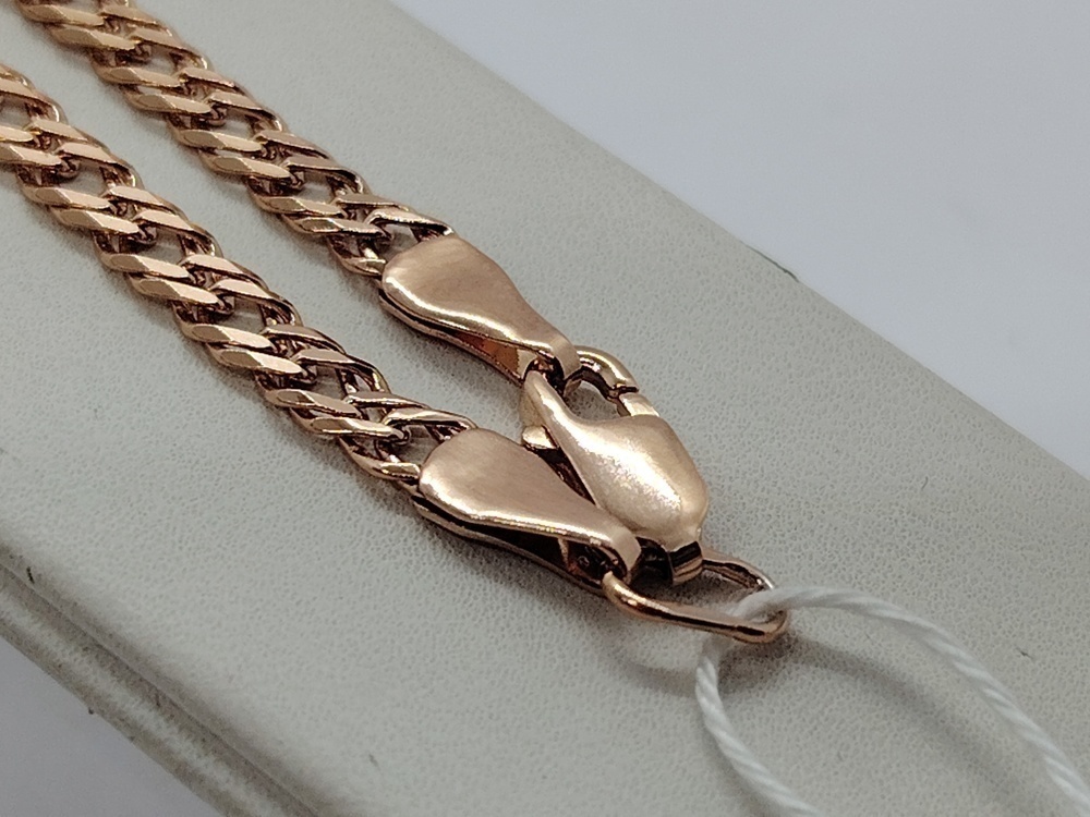 ЦЛР2585 ЦЕПЬ ПОЛНОВЕСНАЯ Ромб двойной (Au 585)