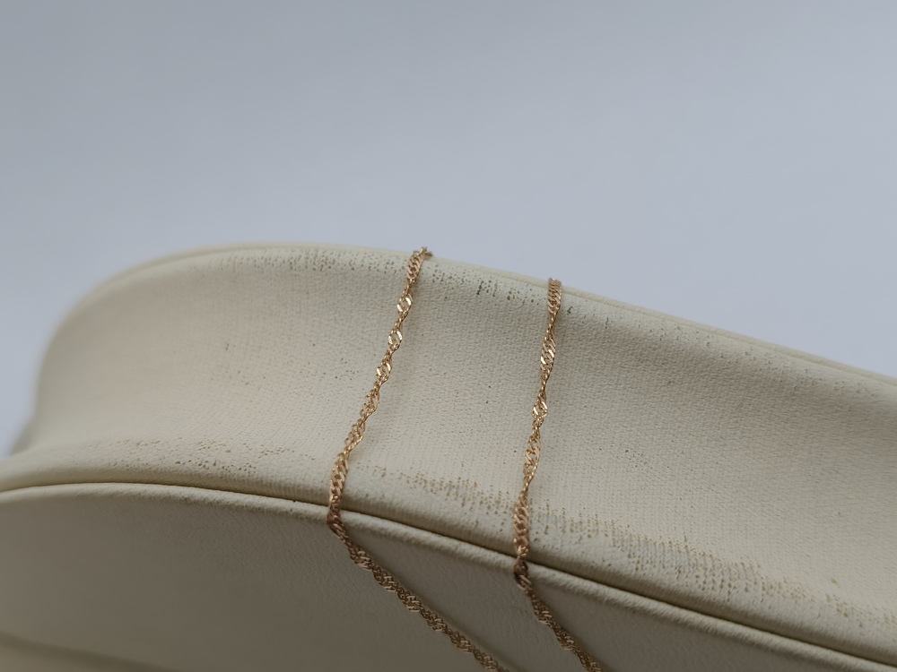 ЦЛСИ585 ЦЕПЬ ПОЛНОВЕСНАЯ Сингапур (Au 585)