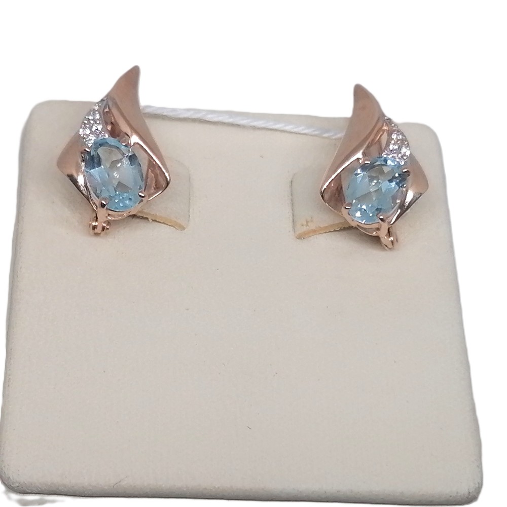 СКМИ375 СЕРЬГИ С КАМНЯМИ (Au 375) СКМИ375 СЕРЬГИ С КАМНЯМИ (Au 375)