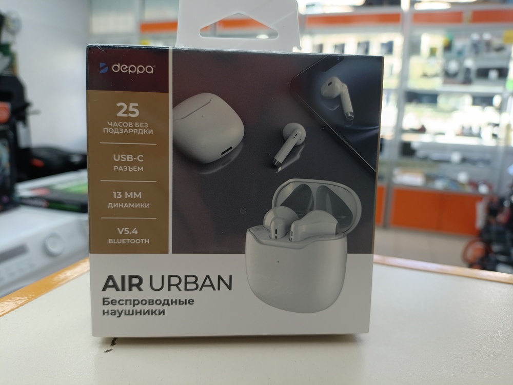 Наушники беспроводные Deppa 44226 Air Urban