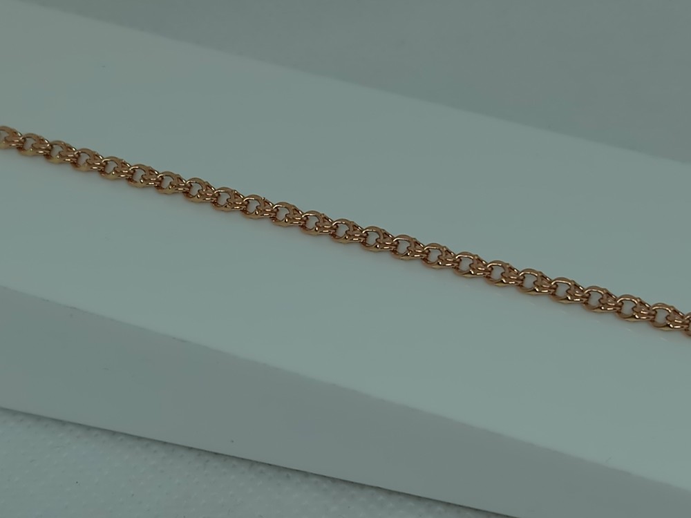 БРАСЛЕТ ПУСТОТЕЛЫЙ Бисмарк Au 585