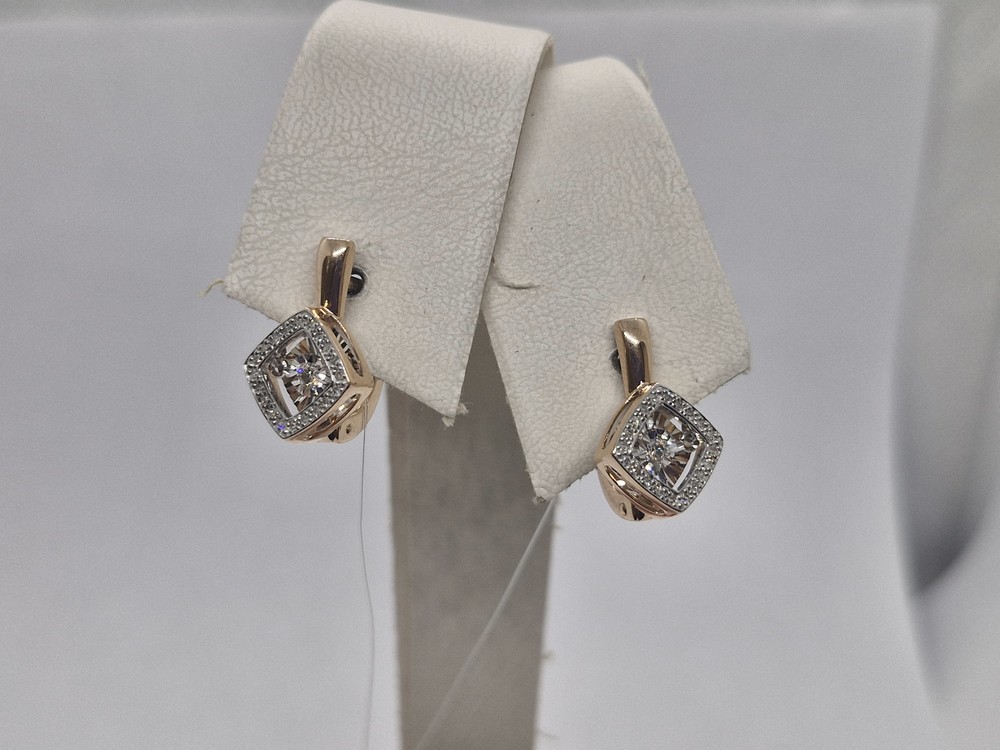 СЕРЬГИ БРИЛЛИАНТ (Au 585)