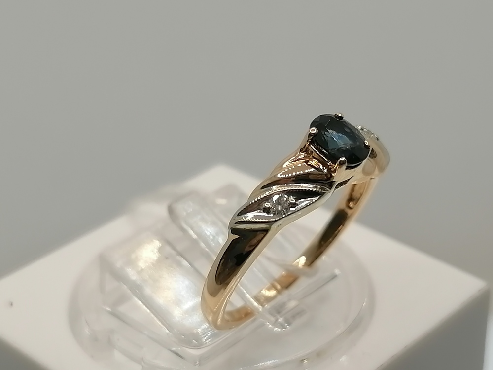 КОЛЬЦО БРИЛЛИАНТ Au 585