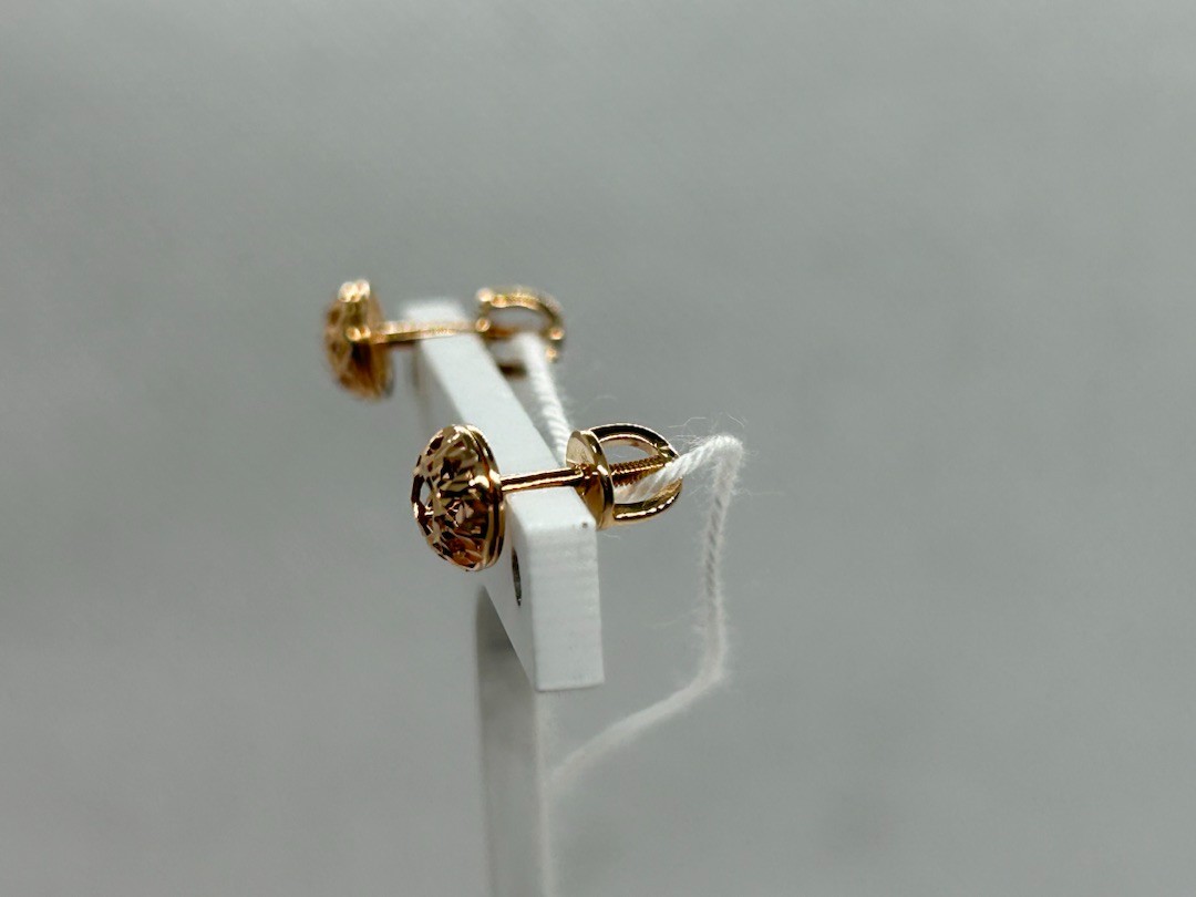 СЕРЬГИ ПУСЕТЫ (Au 585)