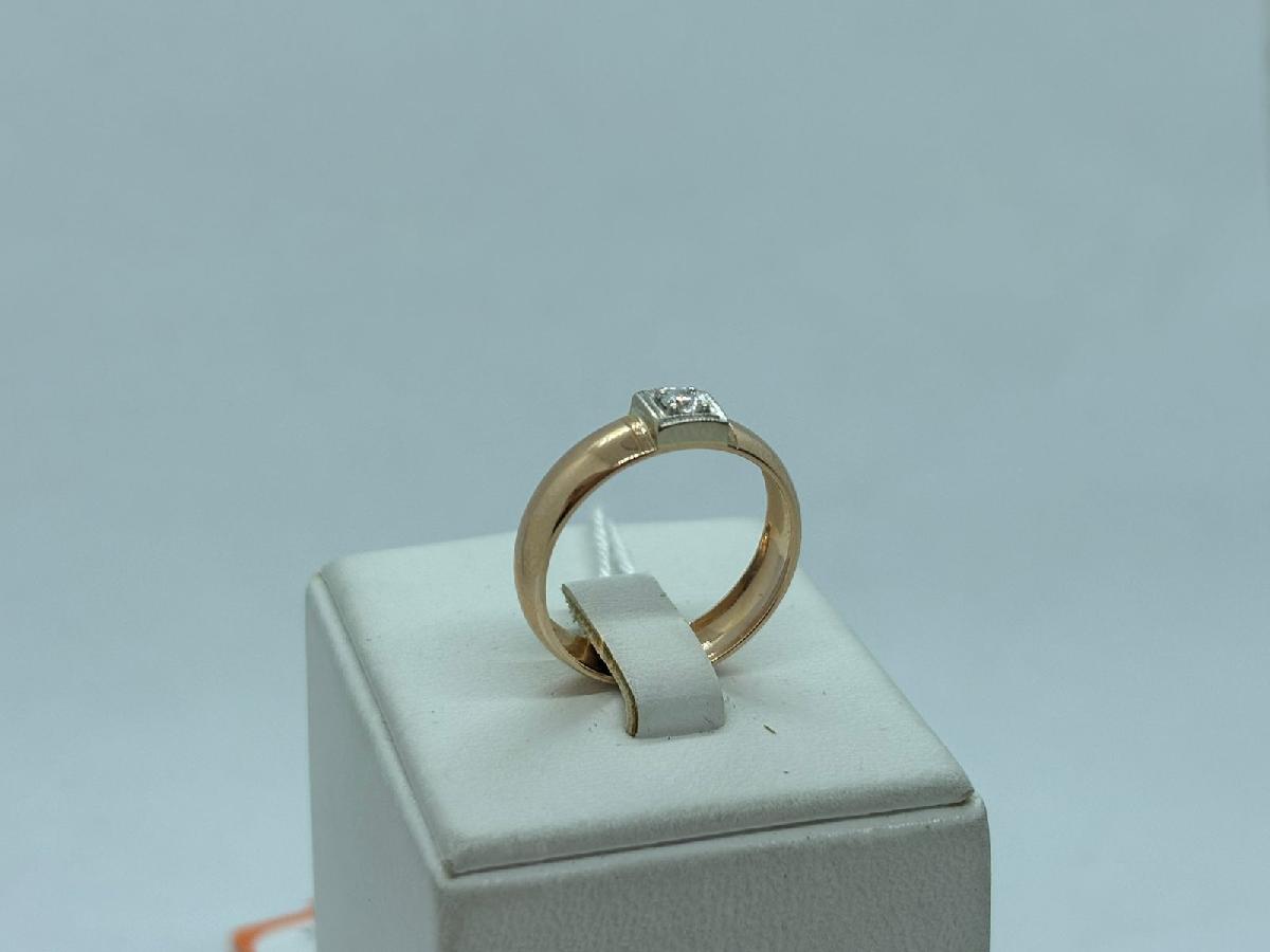 КОЛЬЦО БРИЛЛИАНТ Au 585