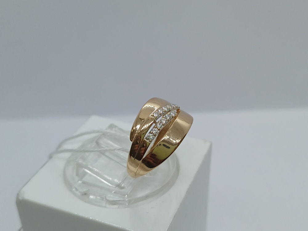 КОЛКМИ585 КОЛЬЦО С КАМНЯМИ (Au 585)