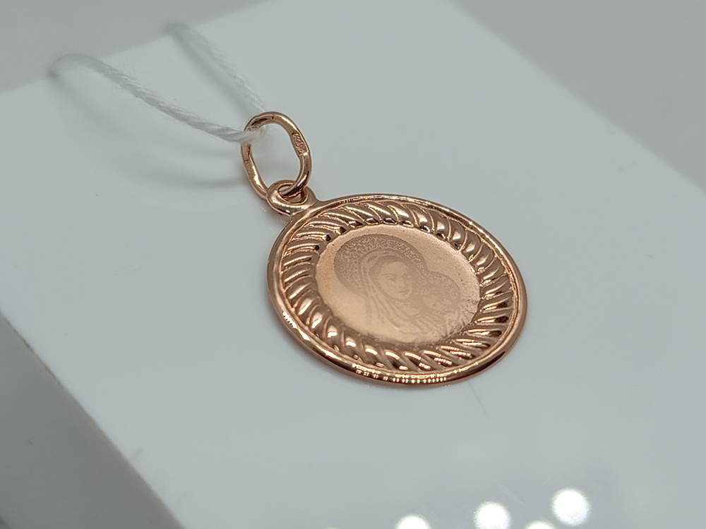 ПОДИБК585 ПОДВЕСКА ИКОНА БЕЗ КАМНЯ (Au 585)