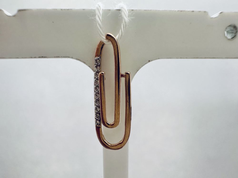 ПОДКМИ585 ПОДВЕСКА С КАМНЯМИ (Au 585)