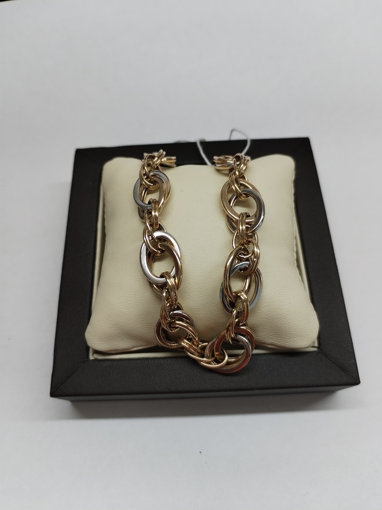 БРАСЛЕТ ПУСТОТЕЛЫЙ Фантазия Au 585