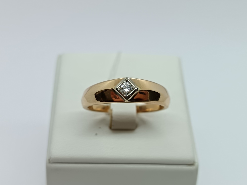 КОЛЬЦО БРИЛЛИАНТ Au 585