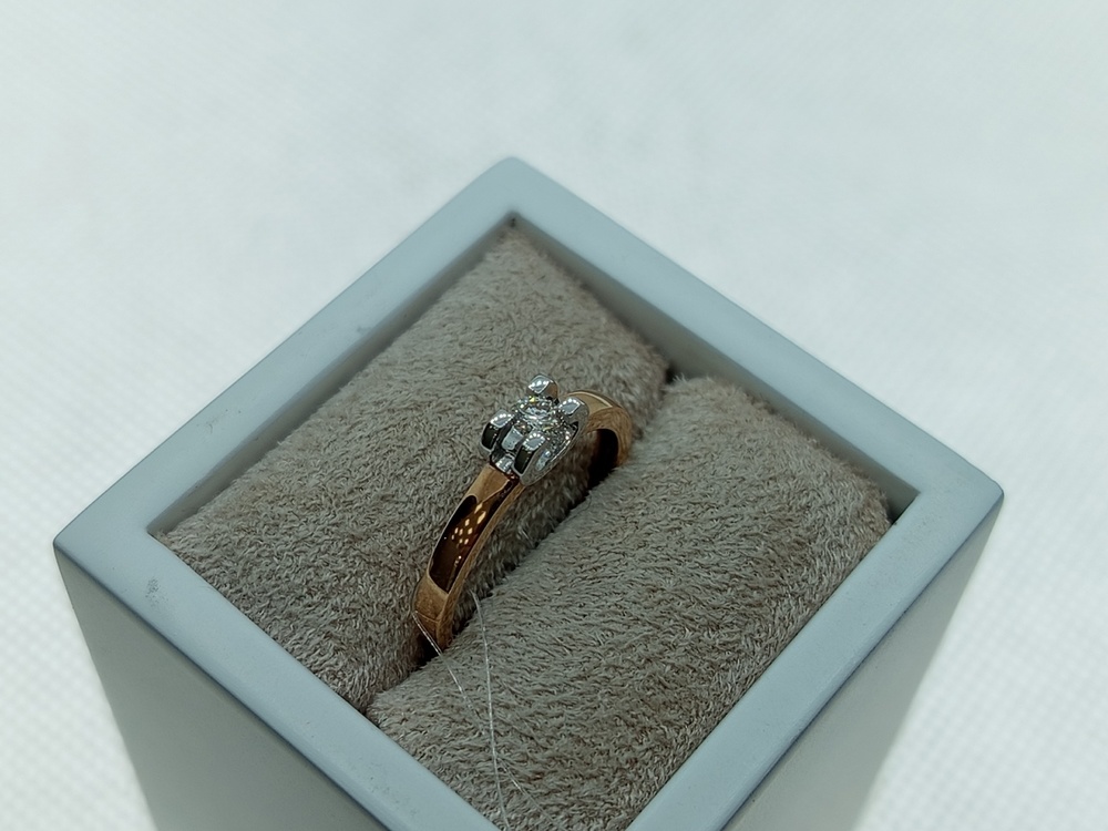 КОЛЬЦО БРИЛЛИАНТ (Au 585)