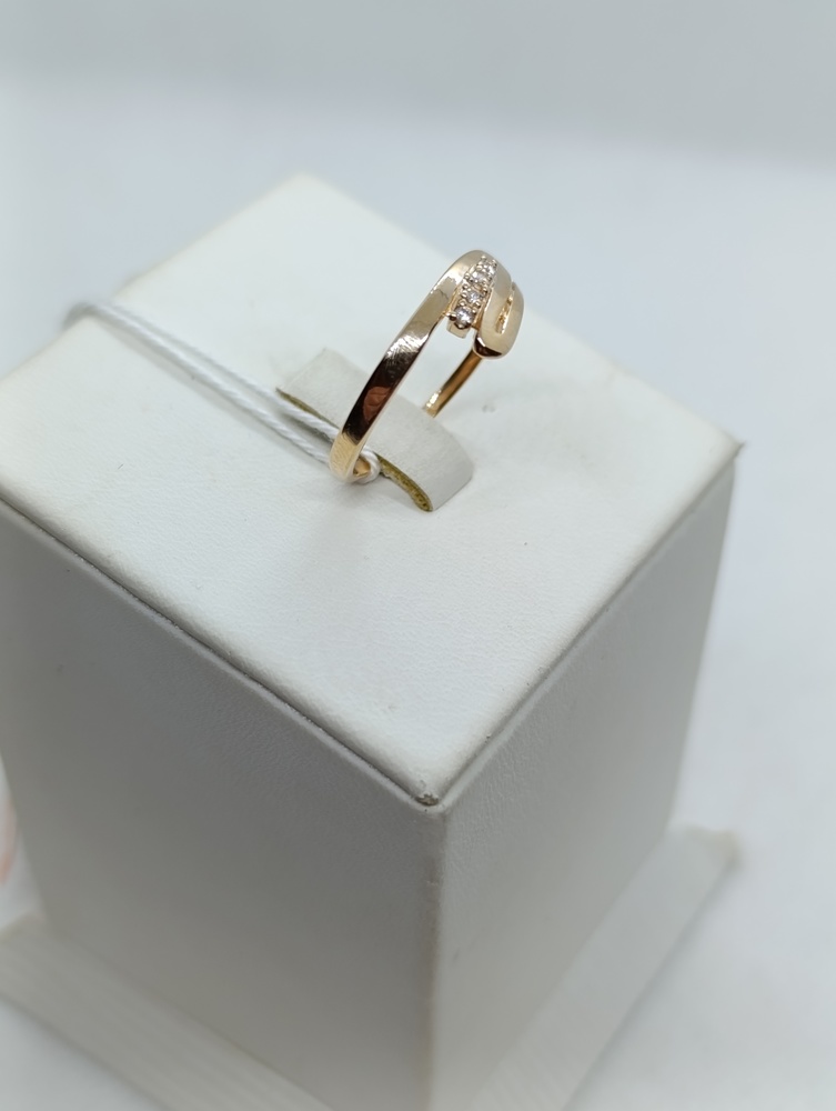 КОЛКМИ585 КОЛЬЦО С КАМНЯМИ (Au 585)