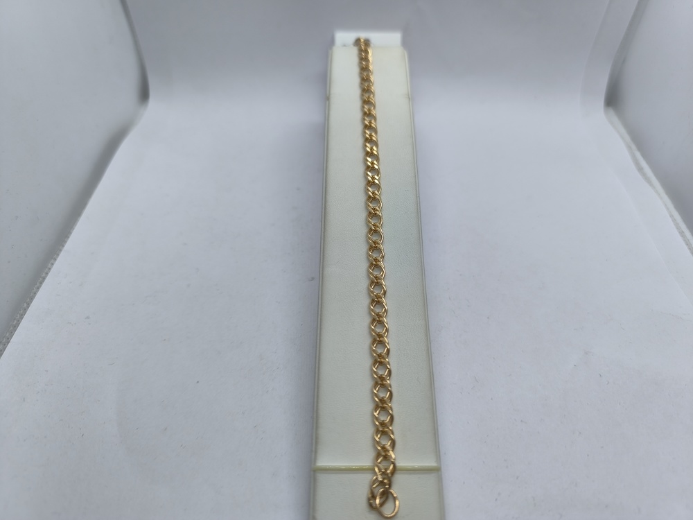 НБ 12-076ПГ БРАСЛЕТ ПУСТОТЕЛЫЙ (Au 585)