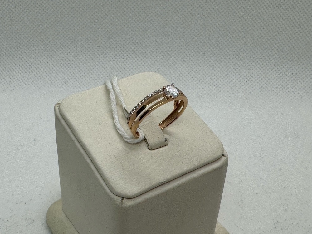 КОЛКМИ585 КОЛЬЦО С КАМНЯМИ (Au 585)