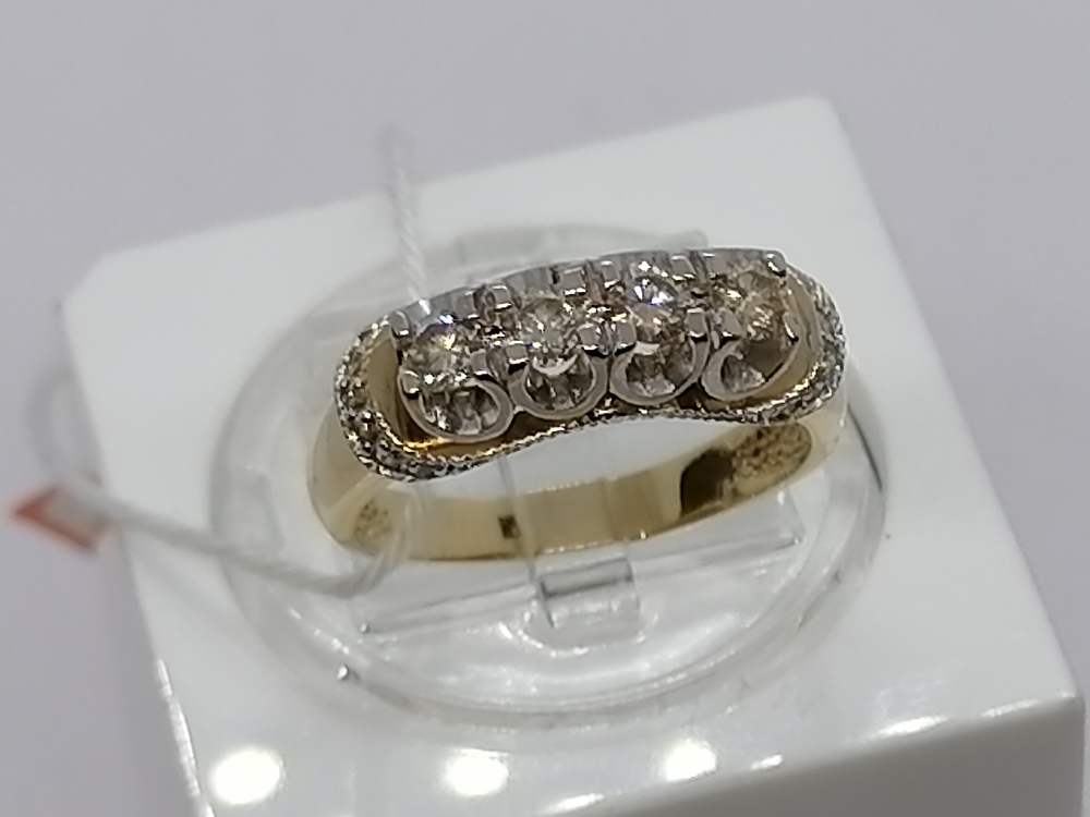 КОЛЬЦО БРИЛЛИАНТ Au 585